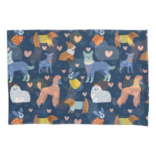 Halloween Spiders Web: Seamless Pattern Pillow Case