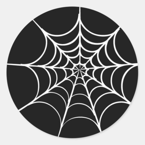 Halloween Spiderweb Envelope Sticker Seal