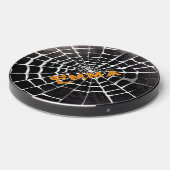 Halloween Spiderweb Minimalist Spooky Simple Wireless Charger (Front 2)
