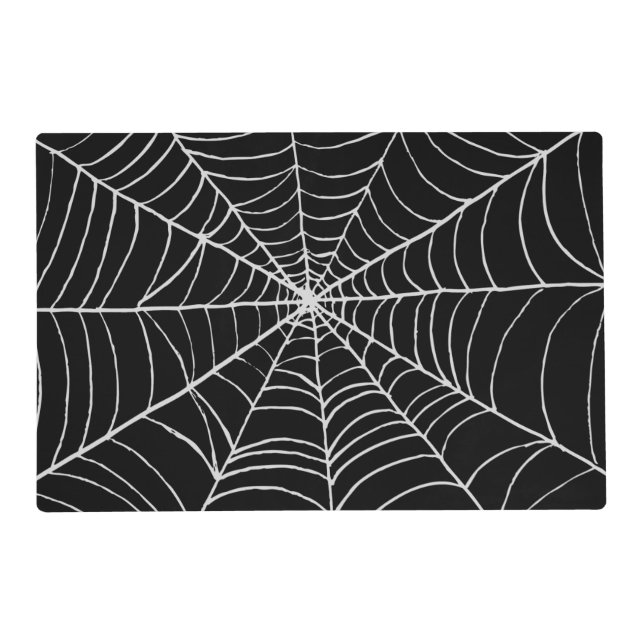 Halloween Spiderweb Placemat (Front)