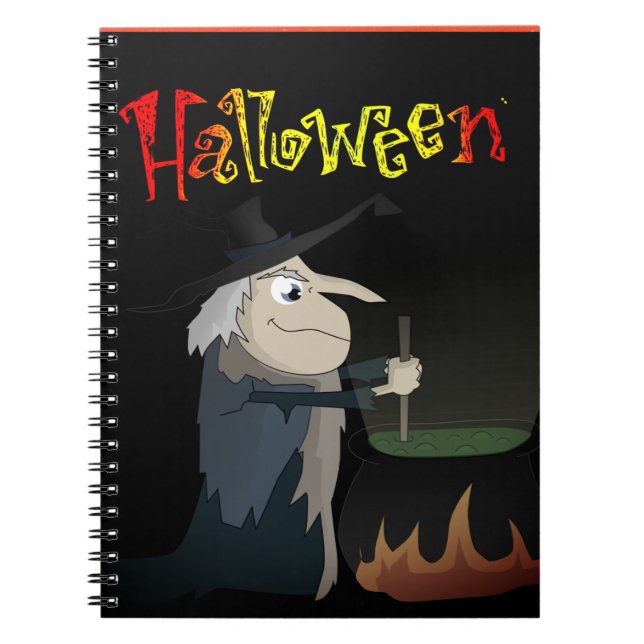 Halloween Spiral Notebook (Front)