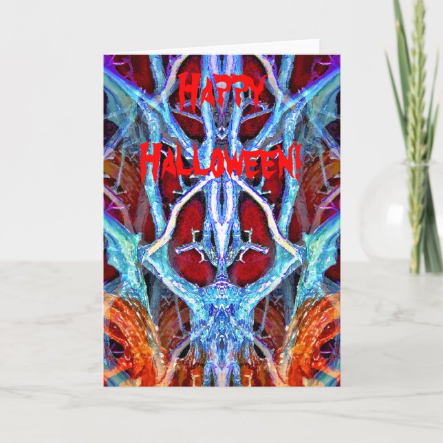 HALLOWEEN SPIRIT IN THE TREE CARD (Front)