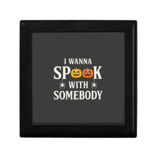 Halloween Spook Somebody Pumpkin Spider SVG Gift Box