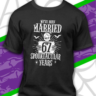 Halloween Spooktacular 67th Wedding Anniversary T-Shirt
