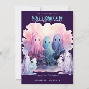 Halloween Spooktacular Ghouls Party Invitation