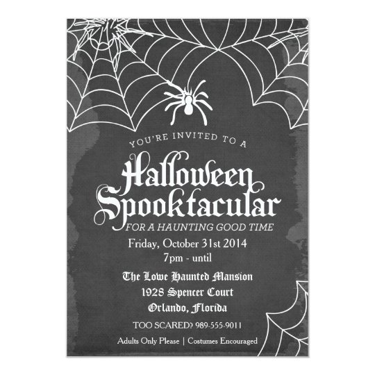 Halloween Spooktacular Invitation - Costume Party | Zazzle.com