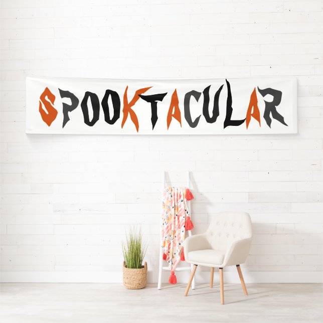 Halloween Spooktacular Party Banner (Insitu)