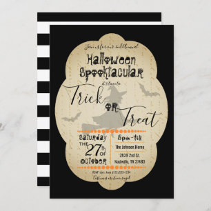 Halloween Spooktacular Trick or Treat Invitation