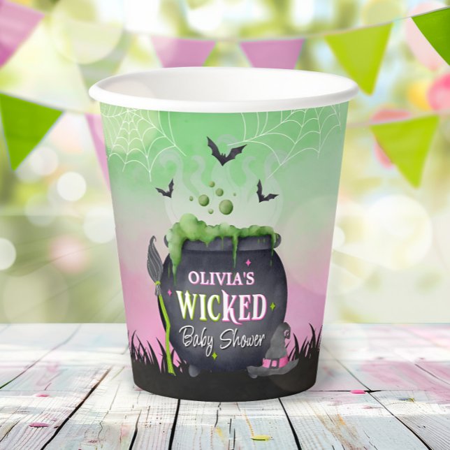 Halloween Spooky Baby Shower Paper Cups (Creator Uploaded)