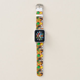 Halloween Spooky Candies Party Apple Watch Band