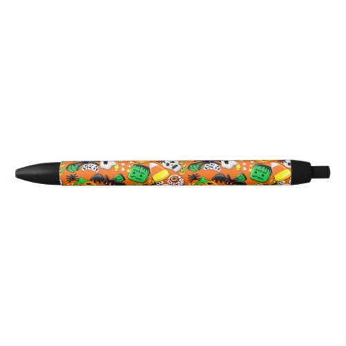 Halloween Spooky Candies Party     Black Ink Pen