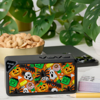 Halloween Spooky Candies Party Bluetooth Speaker