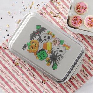 Halloween Spooky Candies Party    Cake Pan