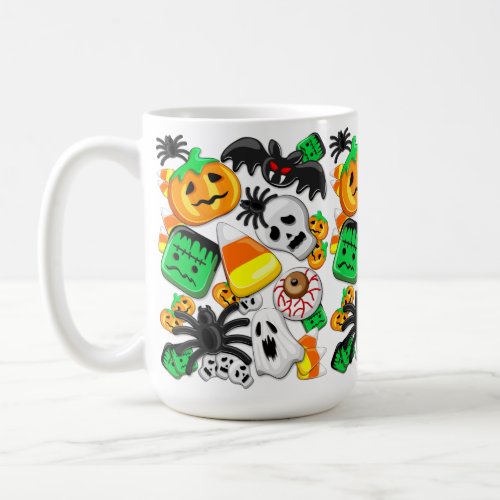 Halloween Spooky Candies Party     Coffee Mug