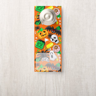 Halloween Spooky Candies Party Door Hanger