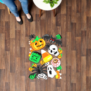 Halloween Spooky Candies Party    Floor Decals
