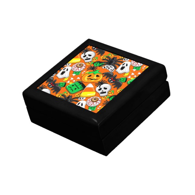Halloween Spooky Candies Party    Gift Box (Side)