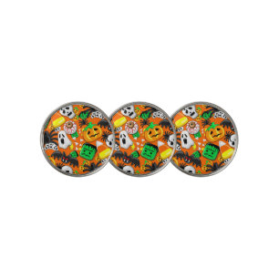 Halloween Spooky Candies Party Golf Ball Marker