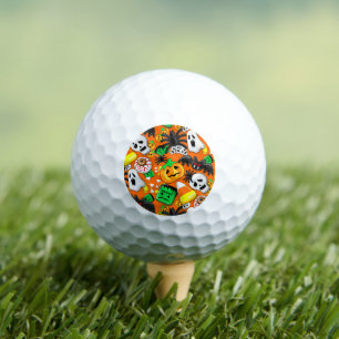 Halloween Spooky Candies Party Golf Balls
