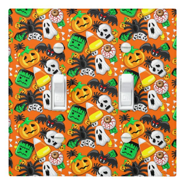 Halloween Spooky Candies Party     Light Switch Cover (In Situ)