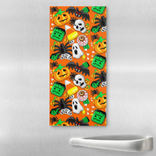 Halloween Spooky Candies Party     Magnetic Notepad