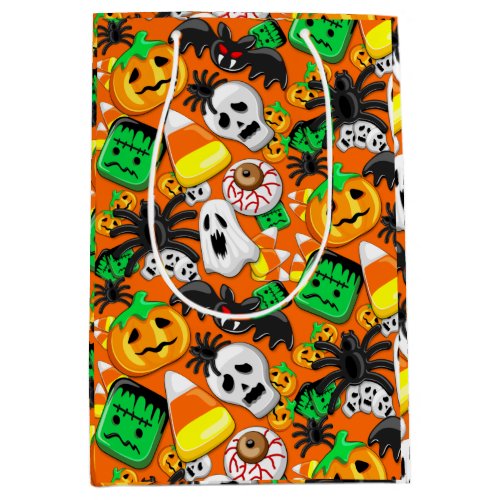 Halloween Spooky Candies Party    Medium Gift Bag