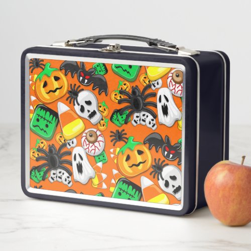 Halloween Spooky Candies Party    Metal Lunch Box