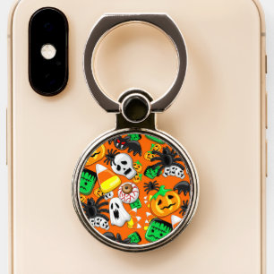 Halloween Spooky Candies Party Phone Ring Stand