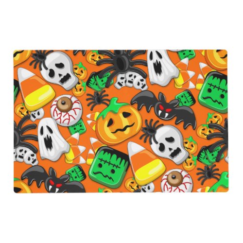 Halloween Spooky Candies Party    Placemat