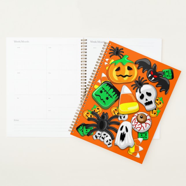 Halloween Spooky Candies Party    Planner (Display)