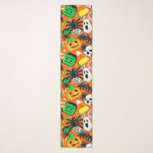 Halloween Spooky Candies Party Scarf