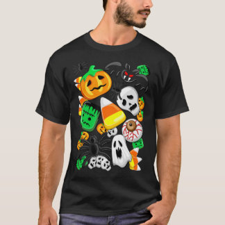 Halloween Spooky Candies Party  T-Shirt