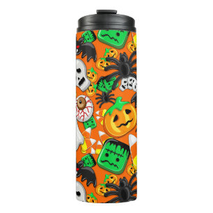 Halloween Spooky Candies Party Thermal Tumbler
