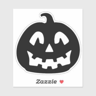 Halloween Spooky Fall Jack-O' Sticker