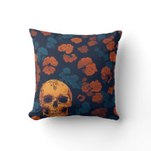 Halloween spooky fall pattern home decor