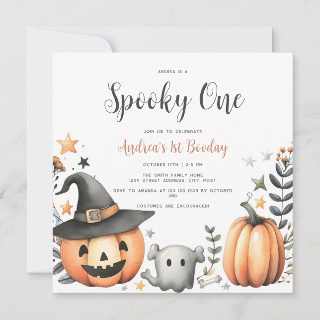 Halloween Spooky first one (Front)