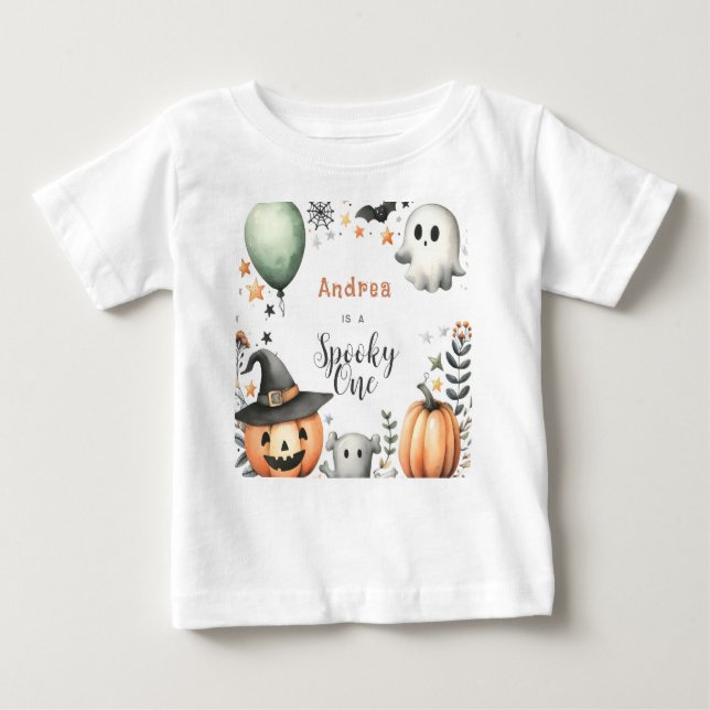 Halloween Spooky first one Baby T-Shirt (Front)