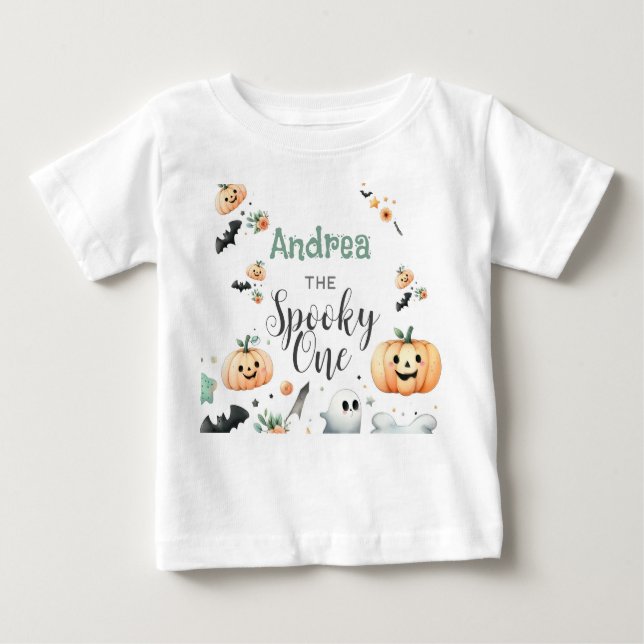 Halloween Spooky first one Baby T-Shirt (Front)