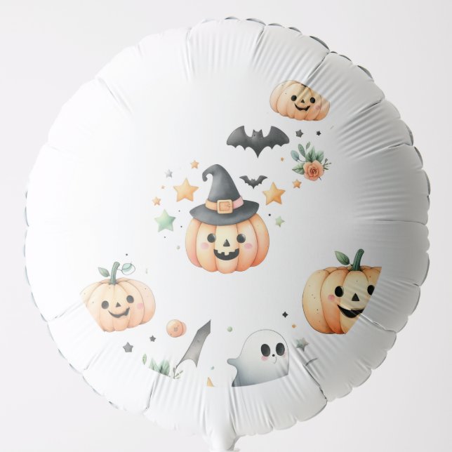 Halloween Spooky first one Balloon (Front)