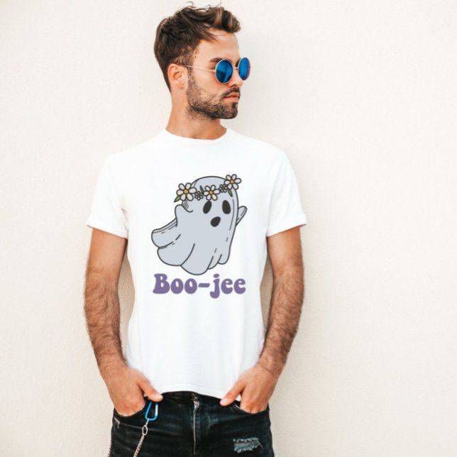 Halloween Spooky Ghost Boo Jee Boo  T-Shirt (Creator Uploaded)