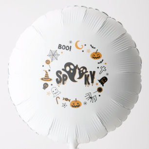 Halloween Spooky Ghost Helium Balloon