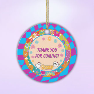 Halloween Spooky Groovy Favor Tags