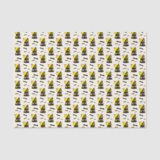 Halloween Spooky Haunted House Flying Bats Tissue Paper