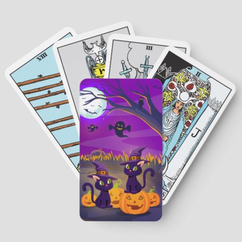 Halloween Spooky Kitties Tarot Cards