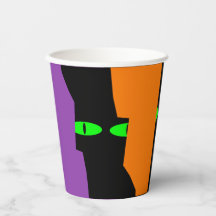 Halloween Spooky Kooky Black Cat Eyes