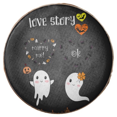 Halloween Spooky Love Story_ She Said YES Cookies