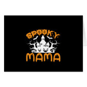 Halloween Spooky Mama Birthday (Front Horizontal)