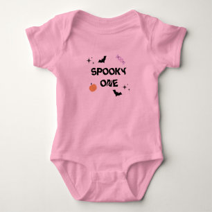 Halloween Spooky One Birthday Baby Bodysuit