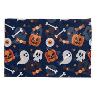 Halloween Spooky pattern Pillow Case
