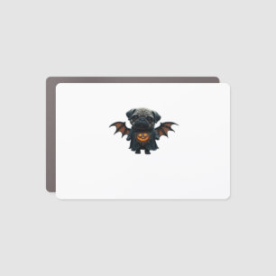 Halloween Spooky Pug Classic T-Shirt Car Magnet